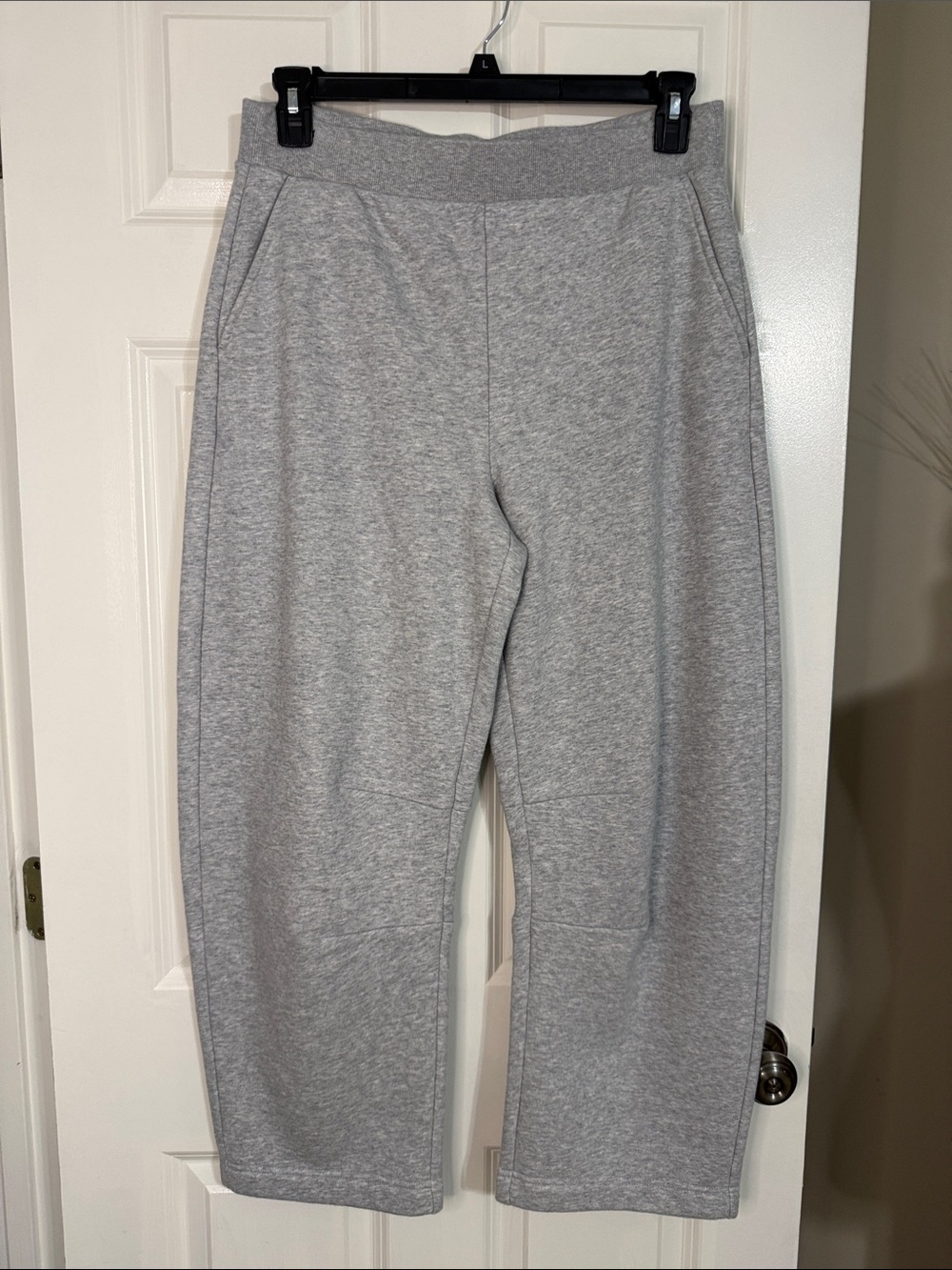 Lou & Grey Light Heather Gray Relaxed Pull-On Joggers